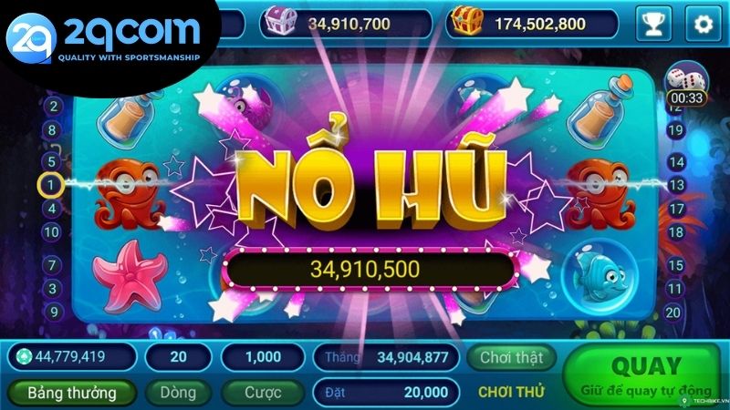 Chơi slot 2qcom với đa dạng tựa game hấp dẫn